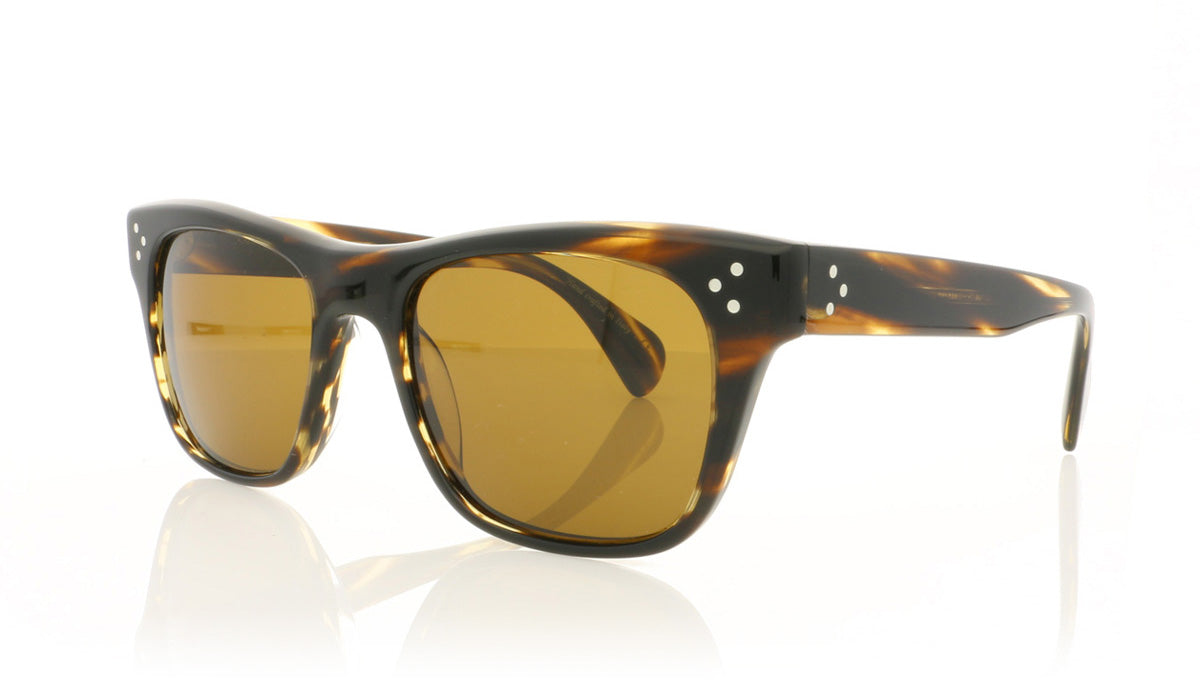 Oliver Peoples Jack Huston OV5302SU 1003N6 Coco Bolo Sunglasses - Angle