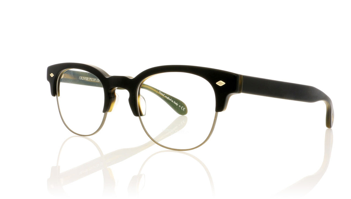 Oliver Peoples Hendon LA OV5331U 1453 Semi Matte Black Glasses - Angle