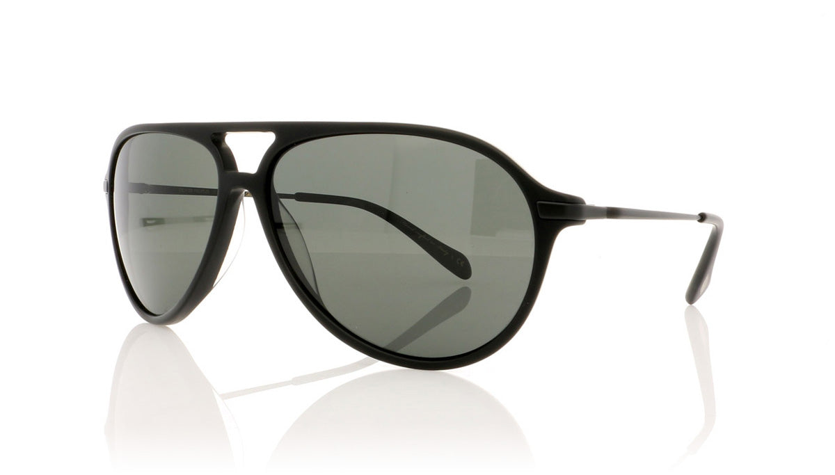 Oliver Peoples Breadon 0OV5340SU 1465P2 Semi Matte Black Sunglasses - Angle