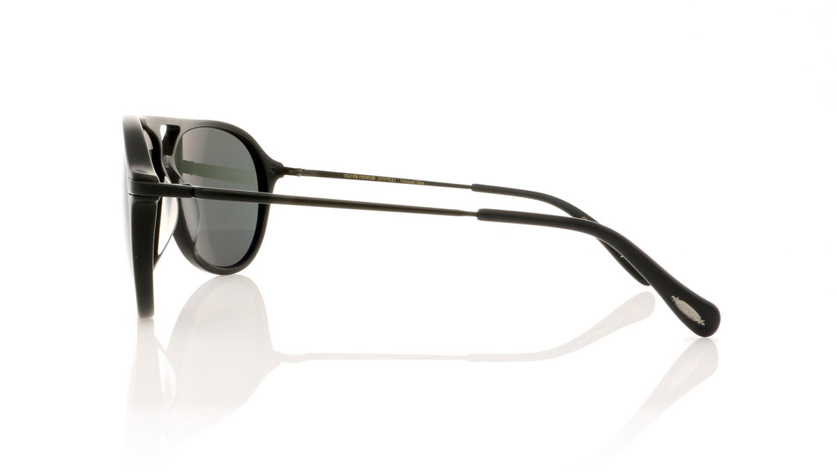 Oliver Peoples Breadon 0OV5340SU 1465P2 Semi Matte Black Sunglasses - Side