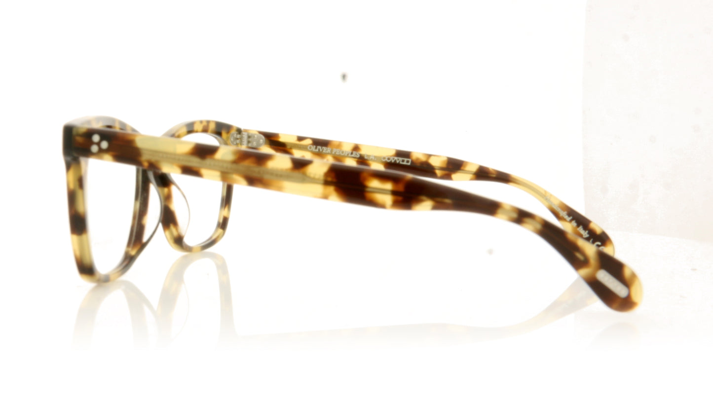 Oliver Peoples Penney 1550 Hickory Tortoise Glasses - Side