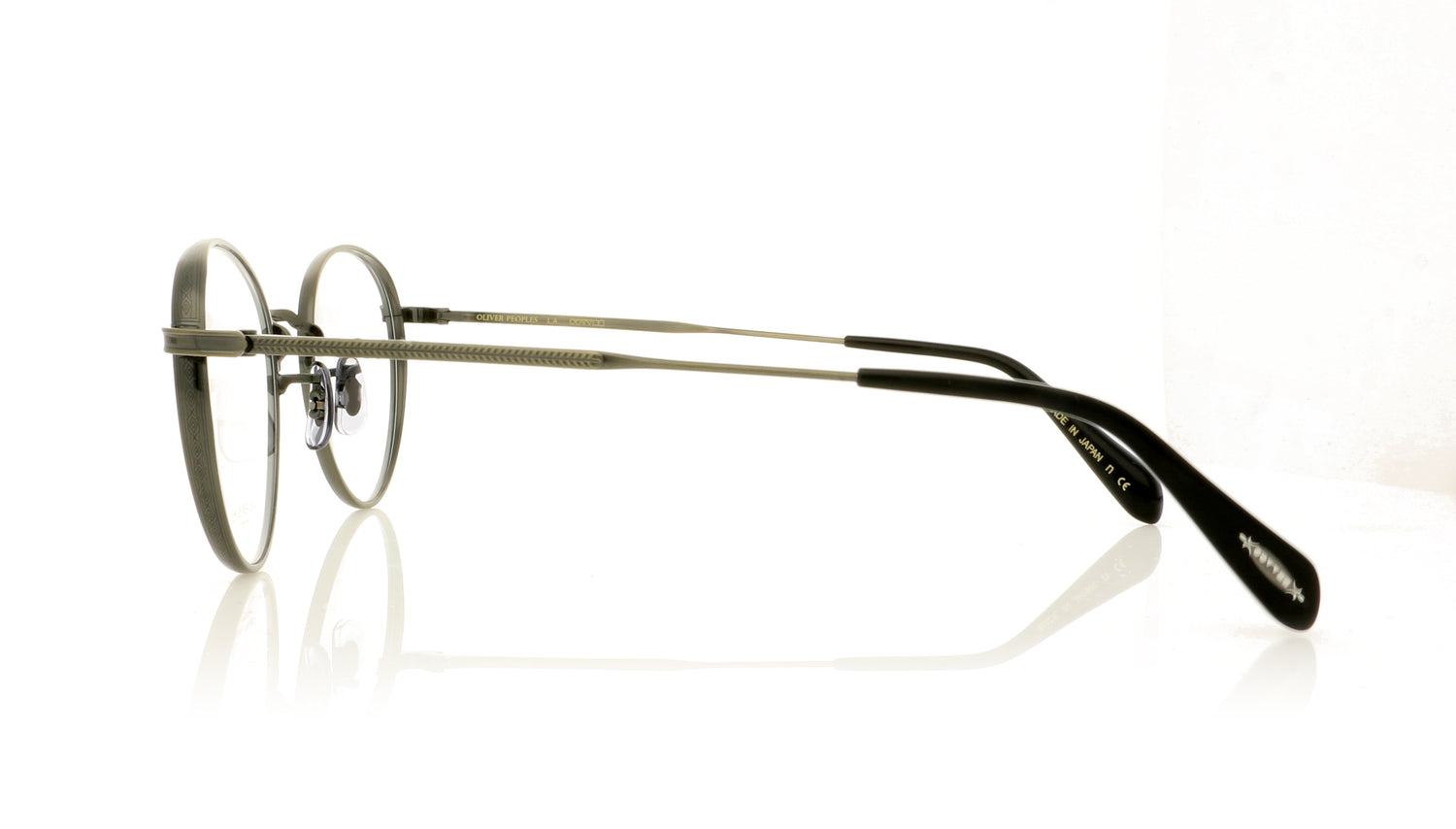 Oliver Peoples OV1224T Watts 5076 Brushed Silver Glasses - Side