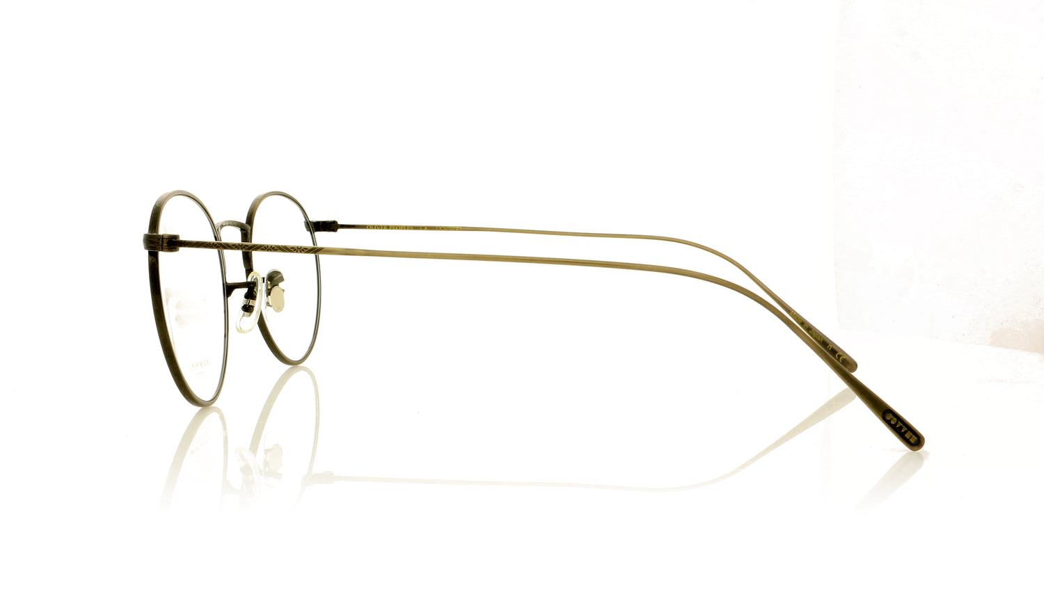 Oliver Peoples OV1259T Lain 5076 Brushed Gunmetal Glasses - Side