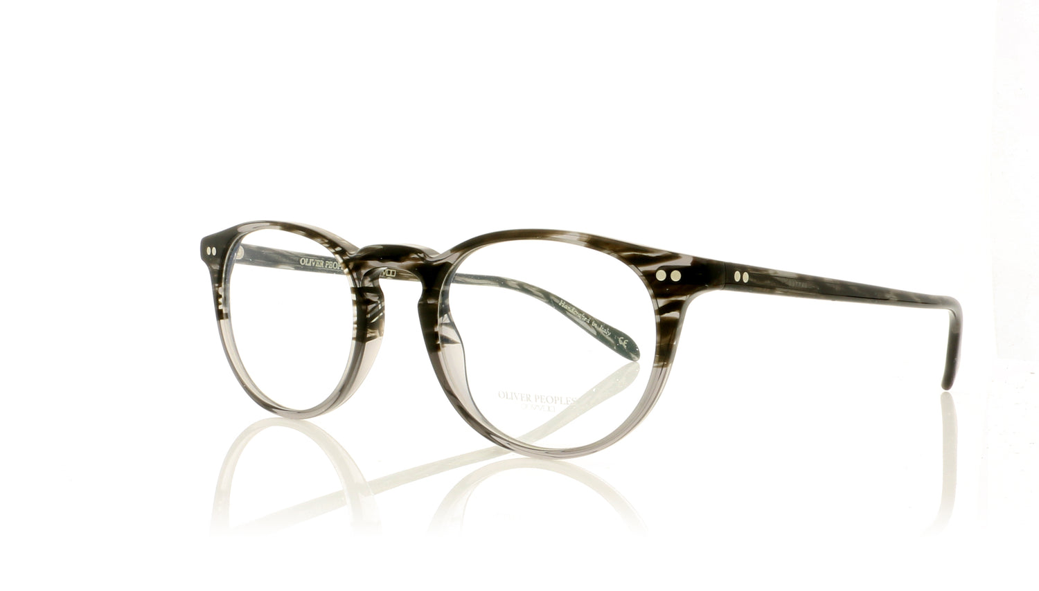 Oliver Peoples OV5004 Riley R 1002 Grey Marble Glasses - Angle