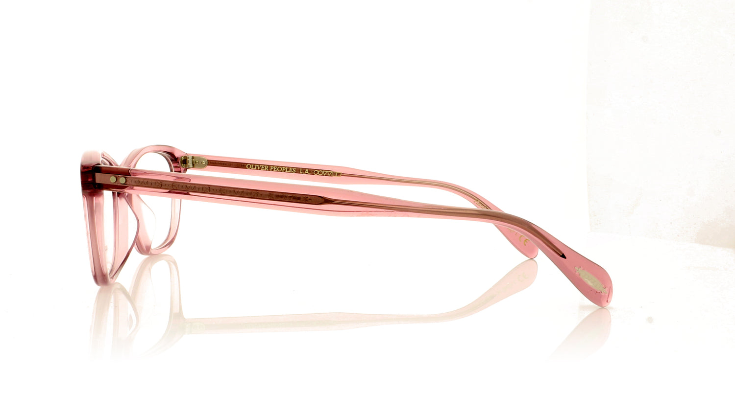 Oliver Peoples OV5224 Ashton 1656 Crystal Pink Glasses - Side