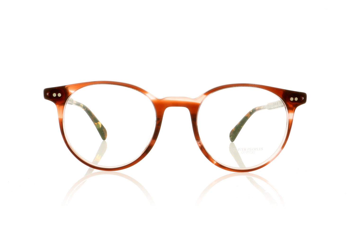 Oliver Peoples OV5318U Delray 1581 Red Havana Glasses - Front