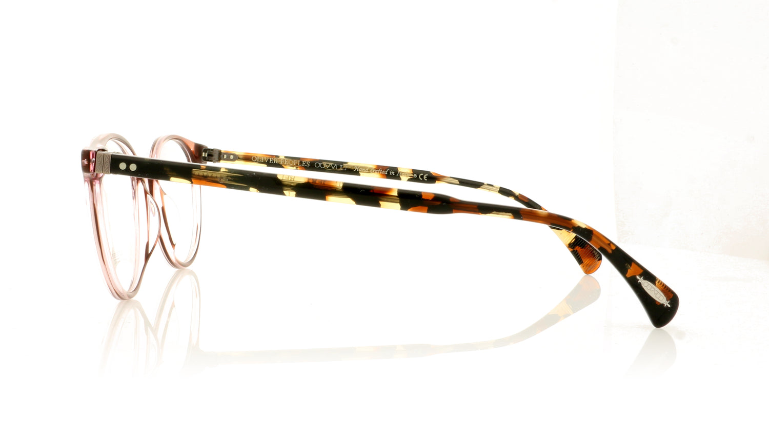 Oliver Peoples OV5318U Delray 1581 Red Havana Glasses - Side