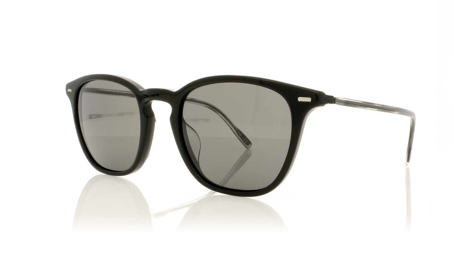 Oliver Peoples Heaton OV5364SU 1105K8 Black Sunglasses - Angle