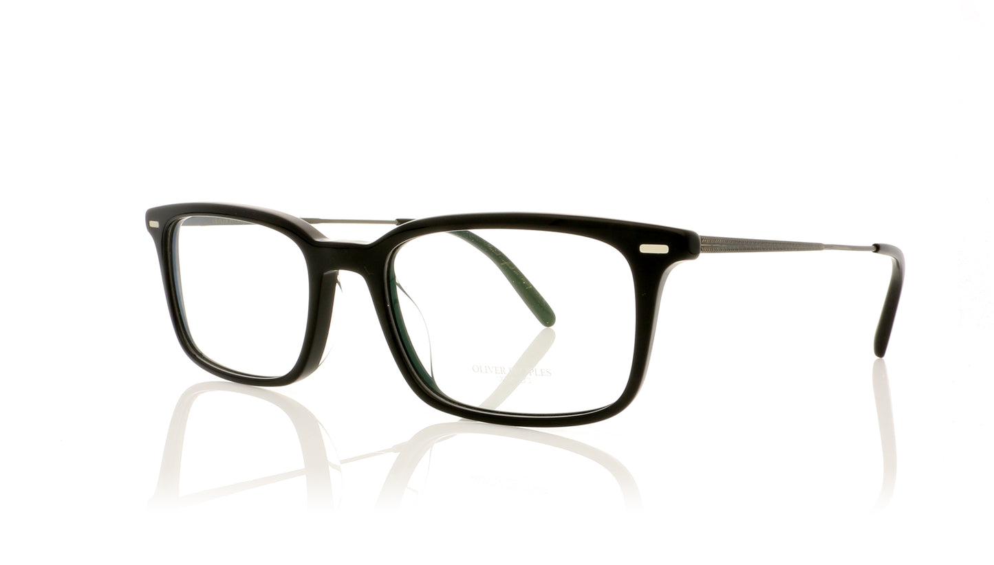 Oliver Peoples Wexley OV5366U 1005 Black Glasses - Angle