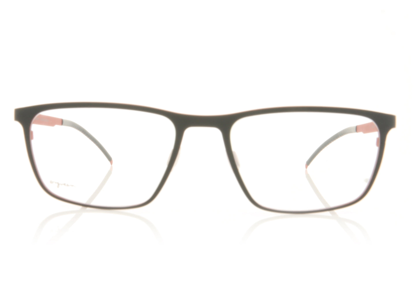 Ørgreen Cook 782 Mat Black Mat True Red Glasses - Front