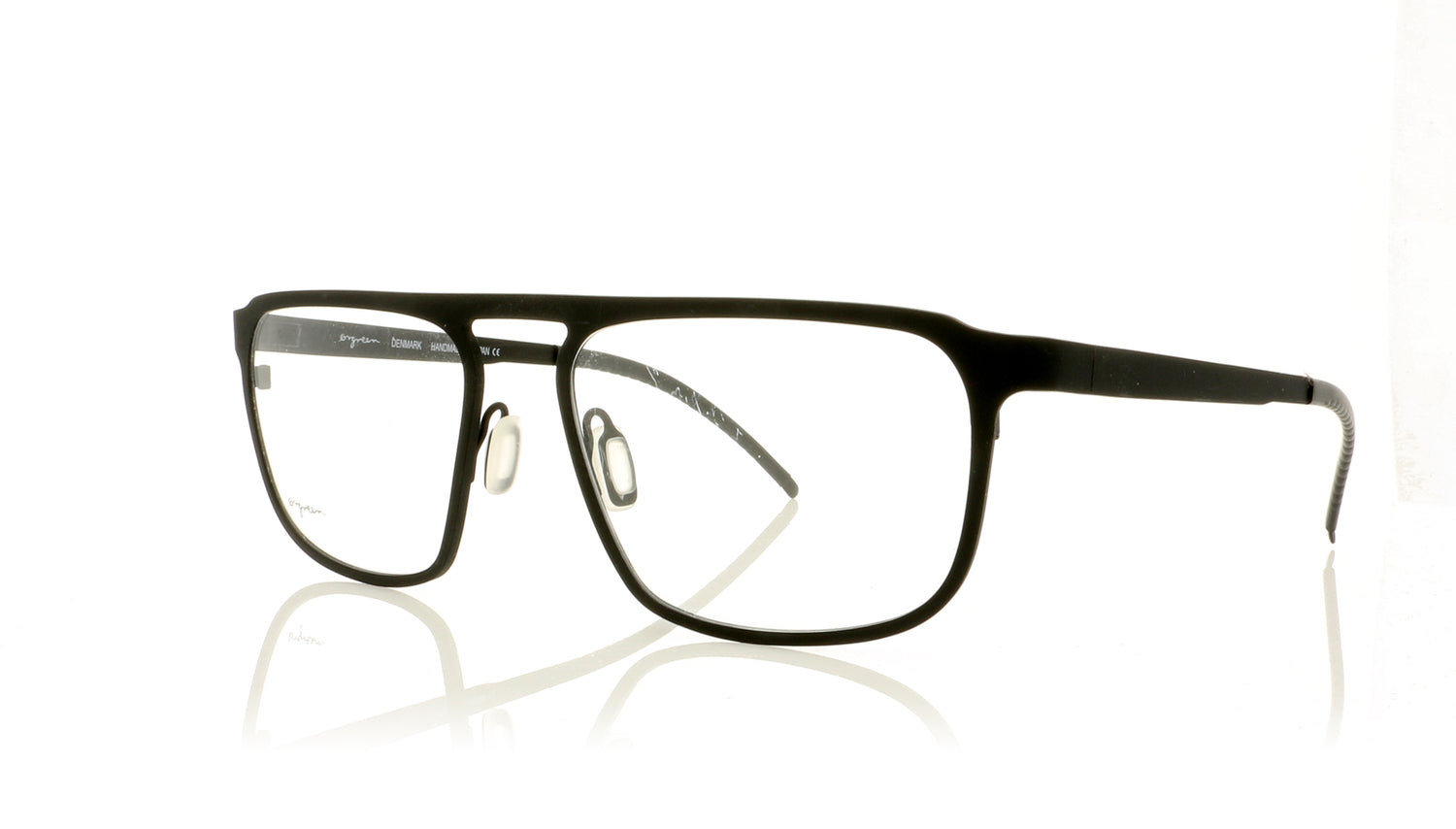 Ørgreen Crow 286 Black Glasses - Angle