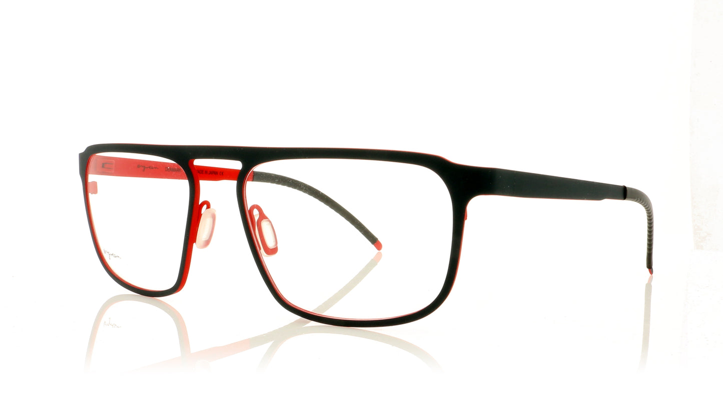 Ørgreen Crow 942 Black Glasses - Angle