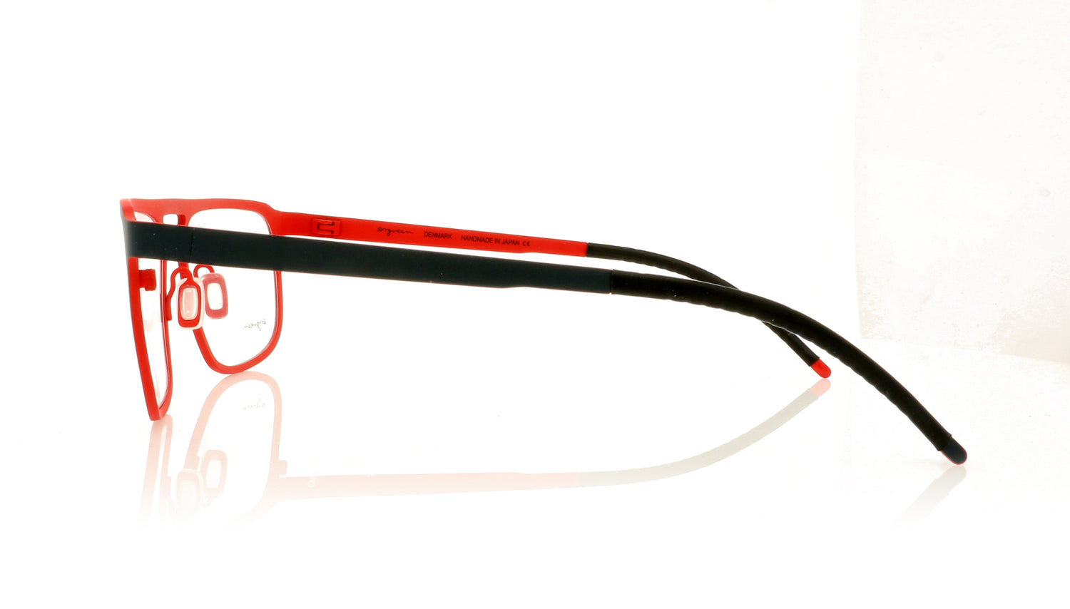 Ørgreen Crow 942 Black Glasses - Side