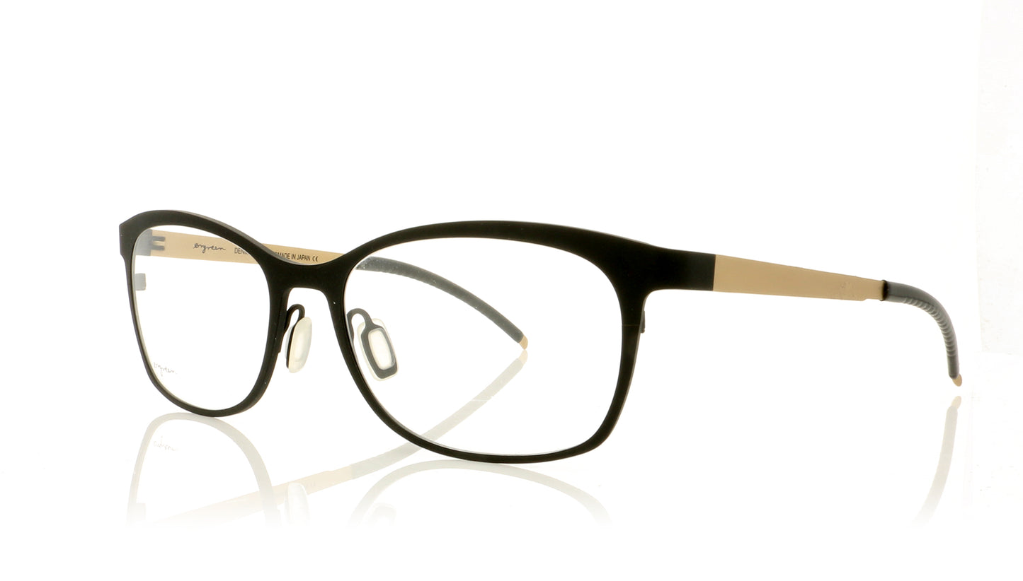 Ørgreen Glint 466 Black Glasses - Angle