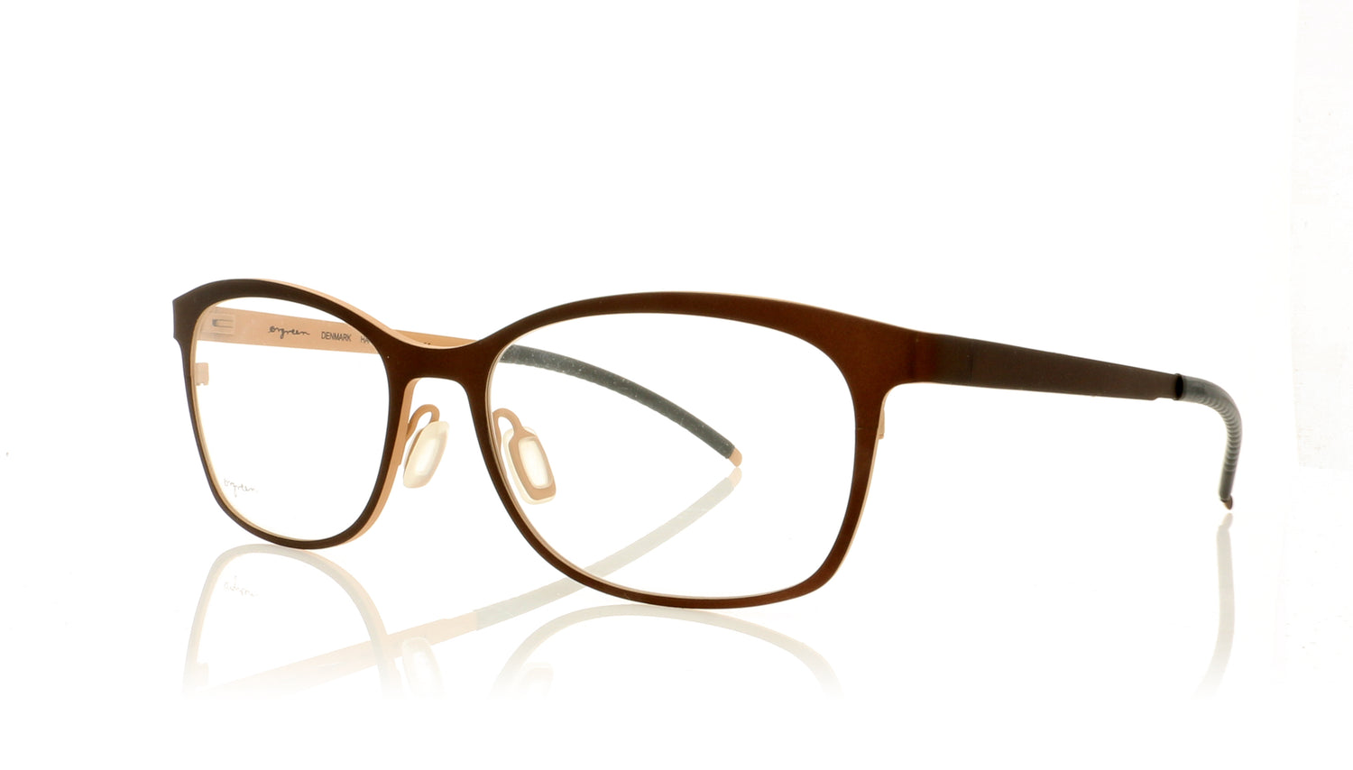 Ørgreen Glint 693 Brown Glasses - Angle