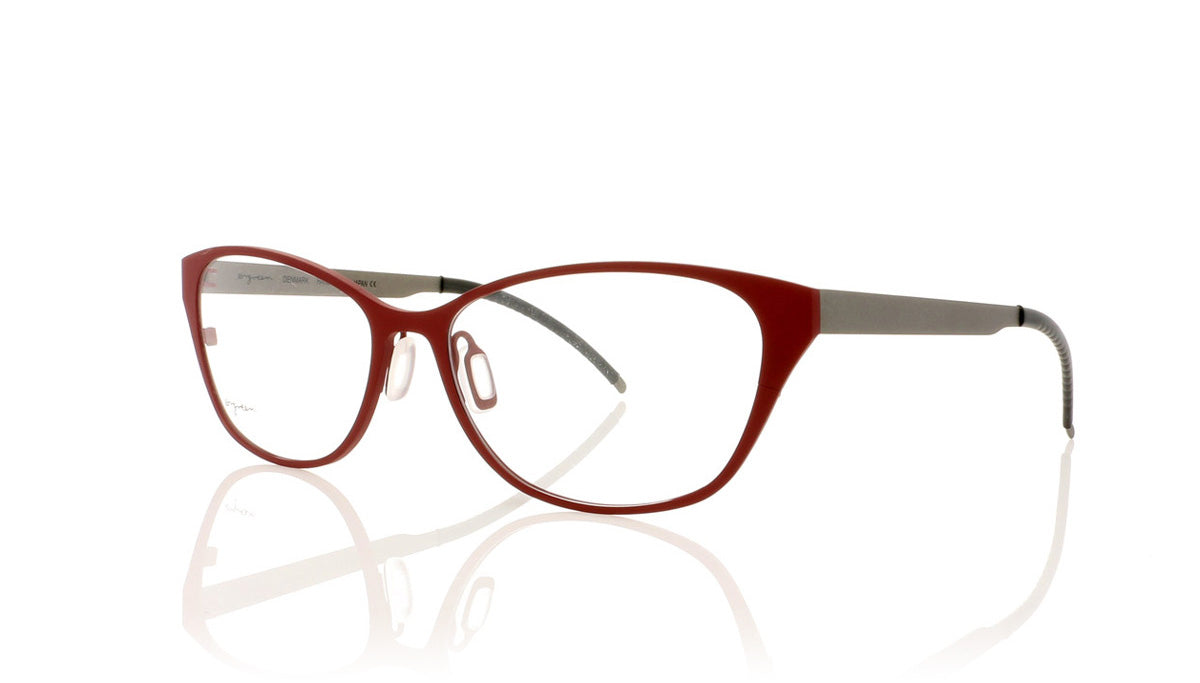 Ørgreen Glory 626 Mat Beet Red Glasses - Angle