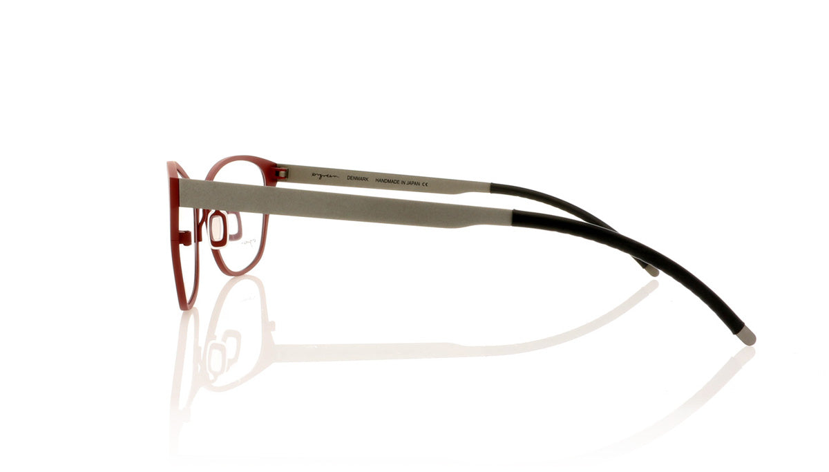 Ørgreen Glory 626 Mat Beet Red Glasses - Side
