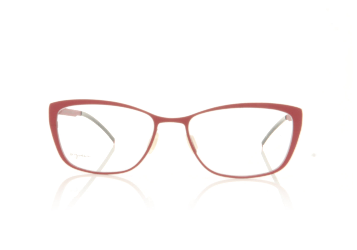 Ørgreen Gora 777 Mat Red Rasberry Glasses - Front
