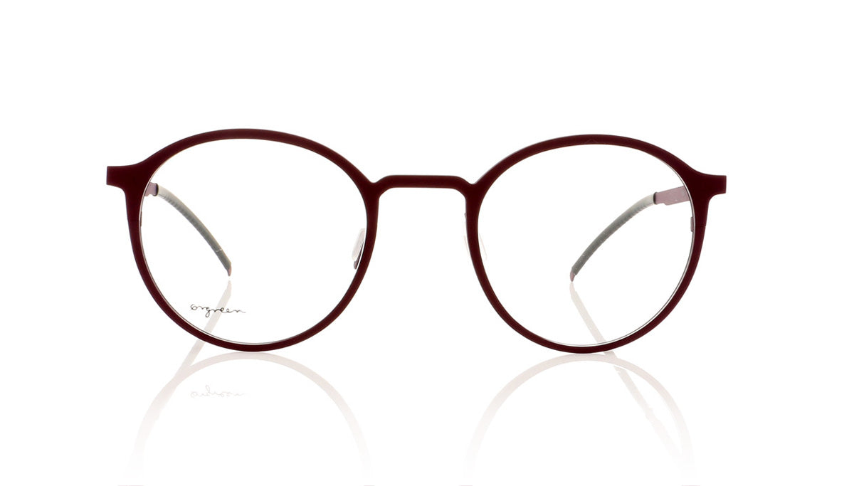 Ørgreen Halo 730 Mat Burgundy Red Glasses - Front