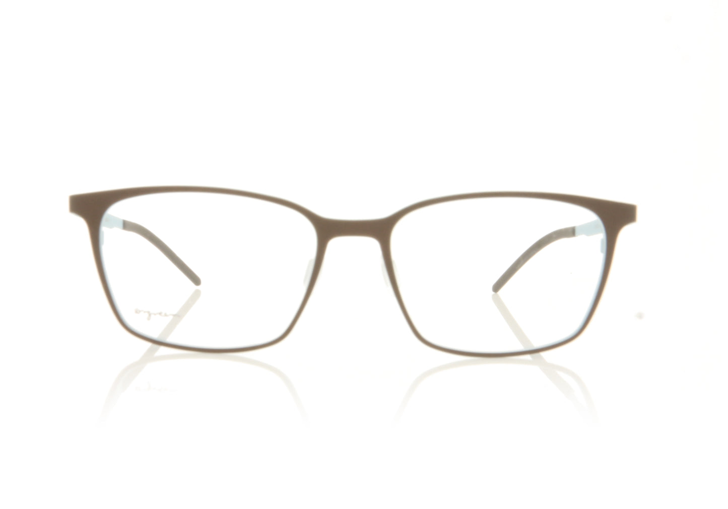 Ørgreen Kikuchi 1149 Mat Brown Mat Aquatic Glasses - Front