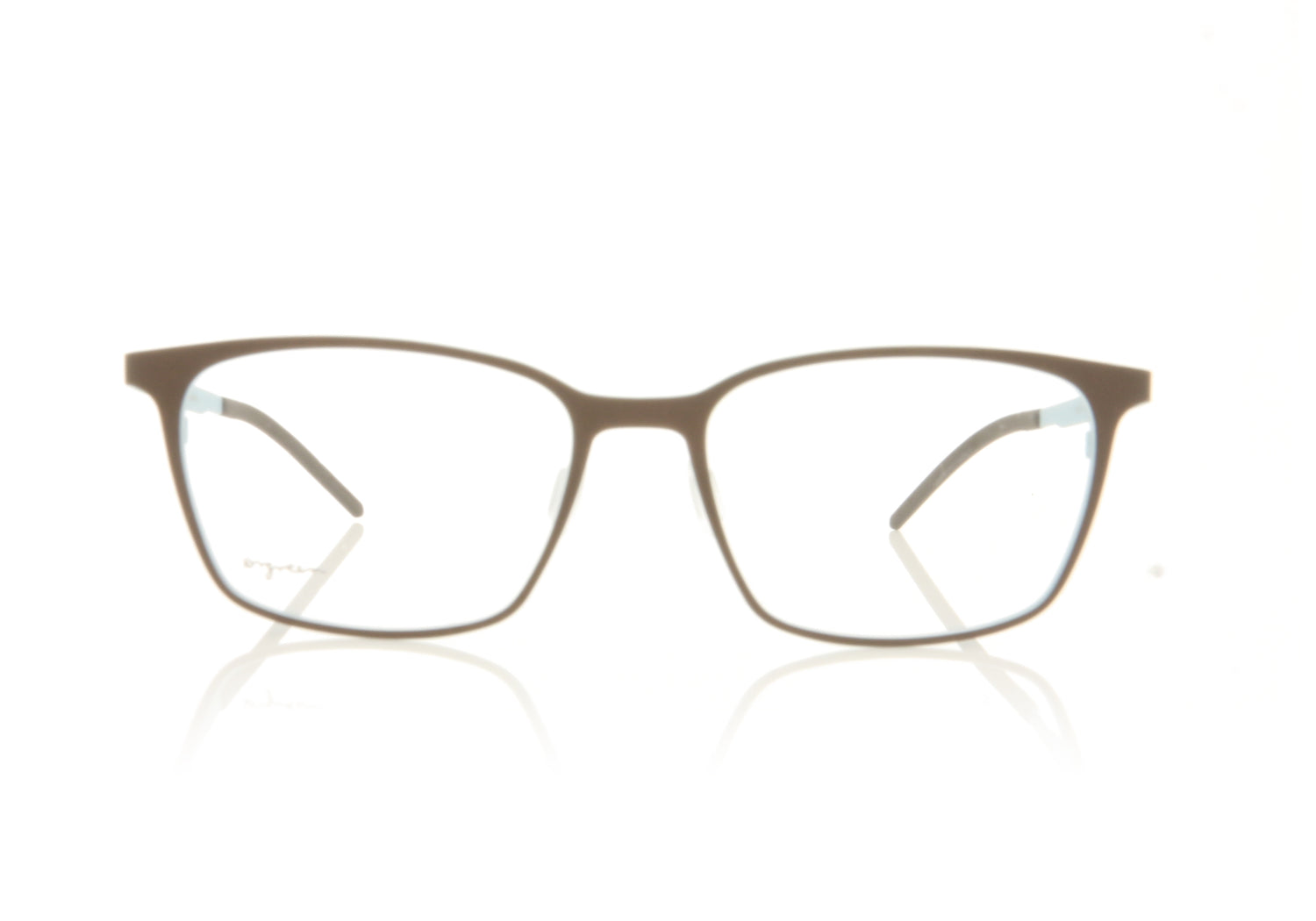 Ørgreen Kikuchi 1149 Mat Brown Mat Aquatic Glasses - Front