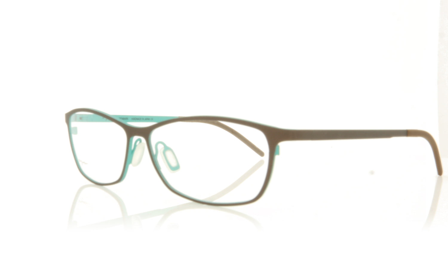 Ørgreen Klein 1020 Green Glasses - Angle