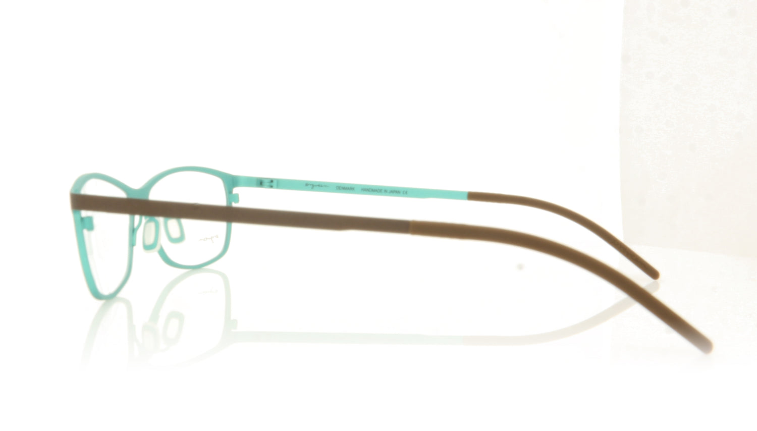 Ørgreen Klein 1020 Green Glasses - Side