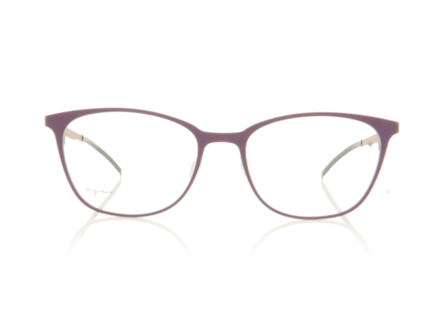 Ørgreen Nastassja 1070 Mat Dark Purple Mat Light Brown Glasses - Front