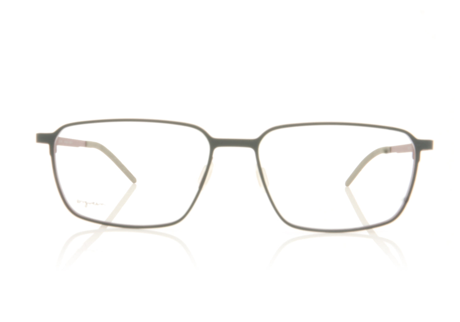 Ørgreen Nest 967 Mat Gun Grey Mat Metallic Red Glasses - Front