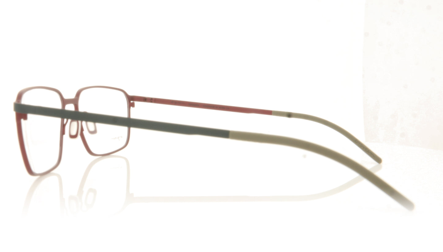 Ørgreen Nest 967 Mat Gun Grey Mat Metallic Red Glasses - Side