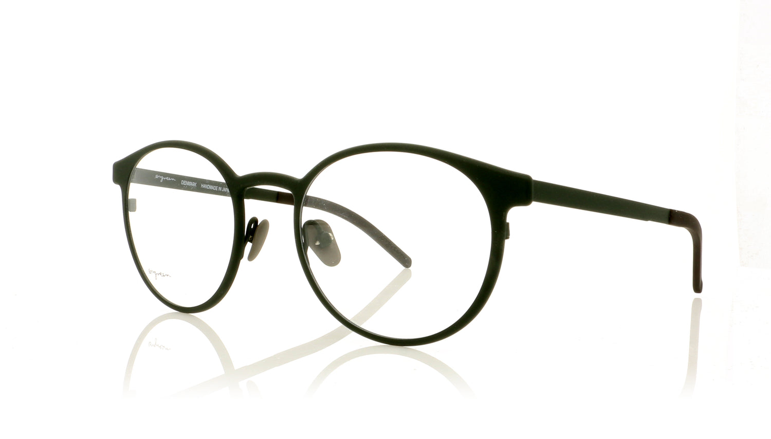 Ørgreen Paddehatten 960 Olive Green Glasses - Angle