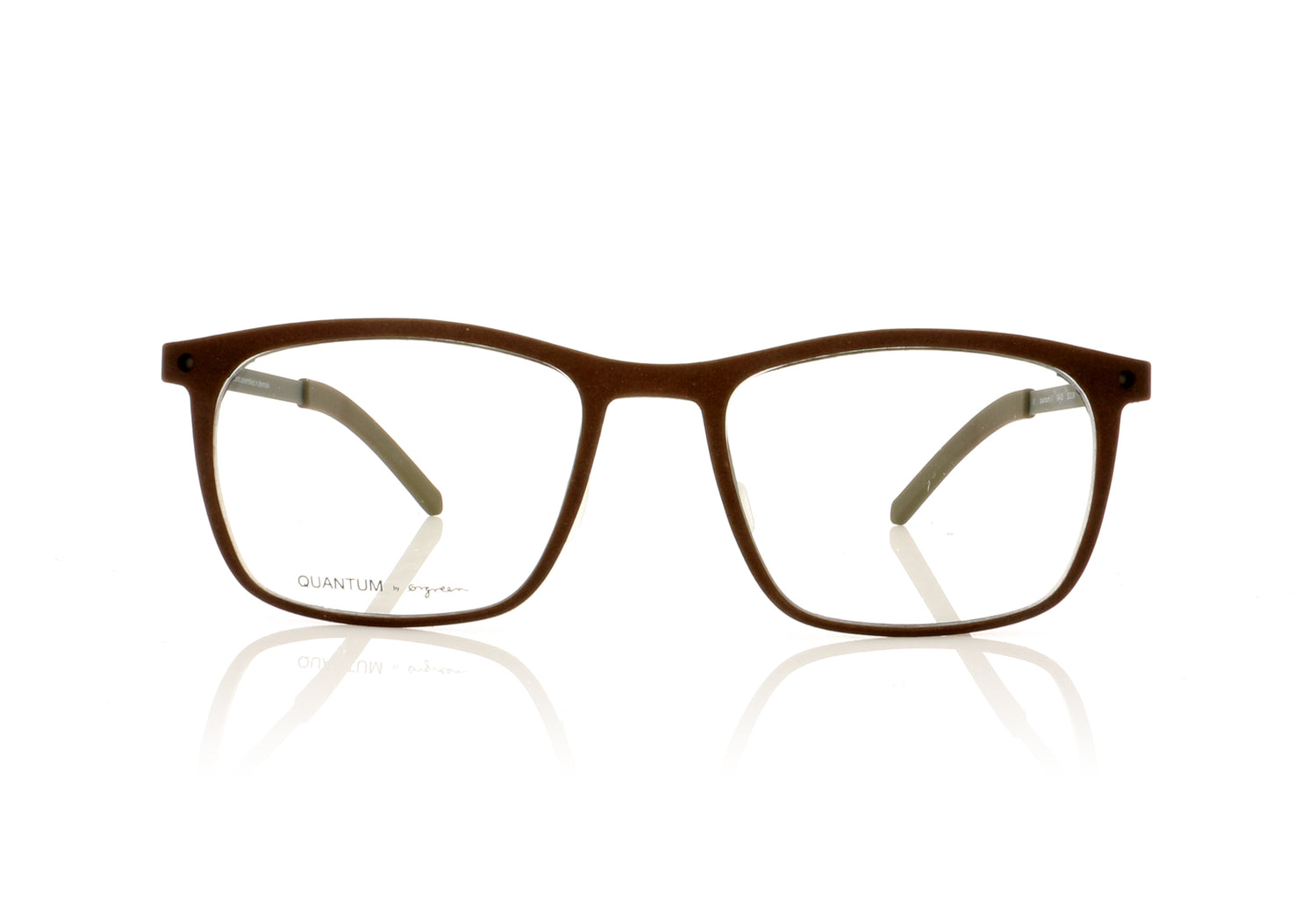 Ørgreen Quantum 1.1 4.03 Brown Earth Glasses - Front