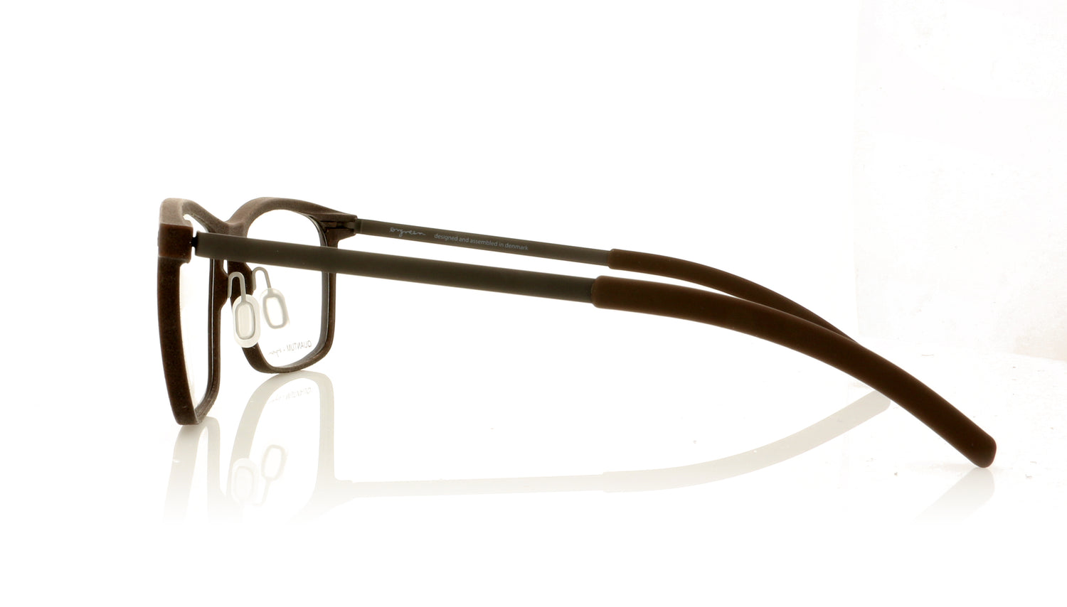 Ørgreen Quantum 1.1 4.03 Brown Earth Glasses - Side