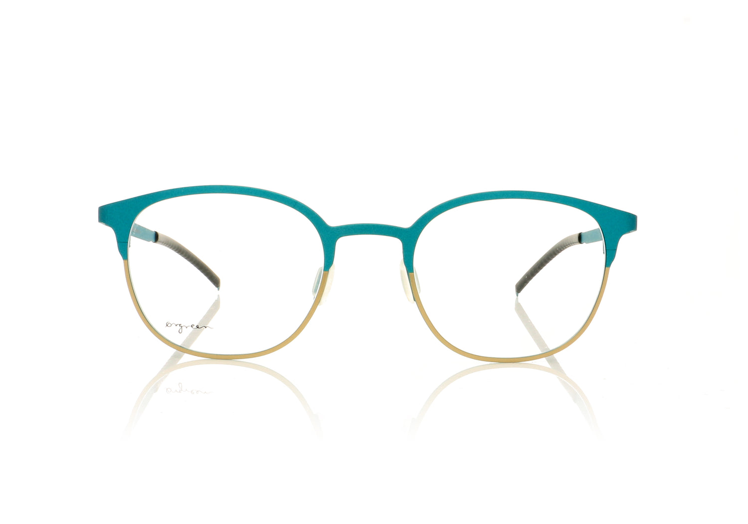 Ørgreen Rila 739 Green Glasses - Front