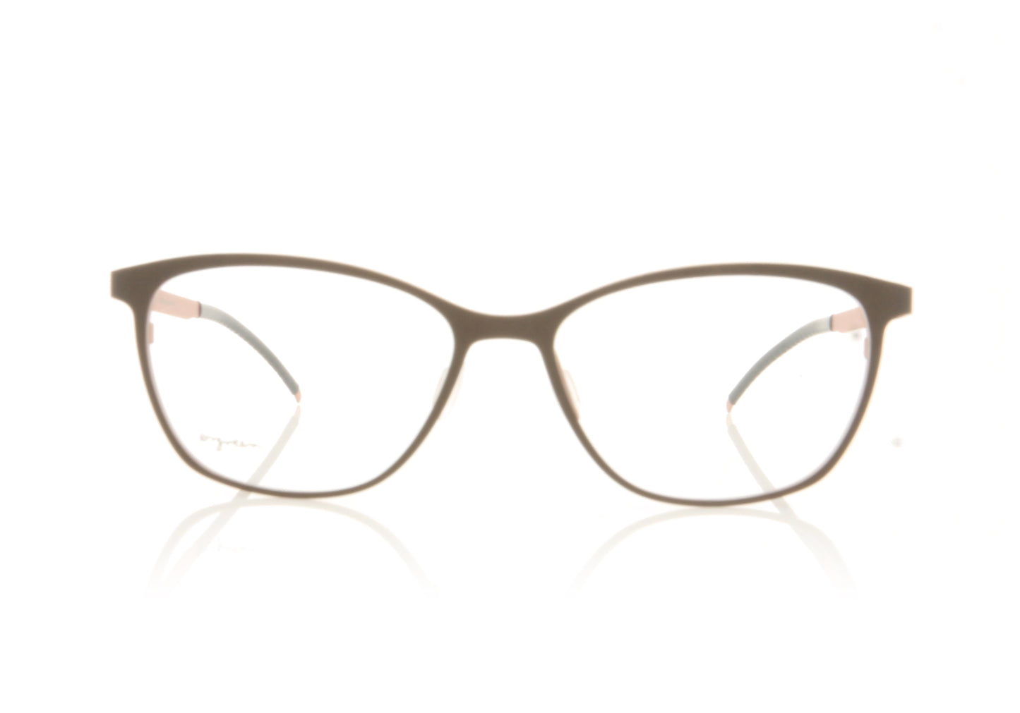 Ørgreen Sigma 787 Mat Brown Mat Sweet Rose Glasses - Front