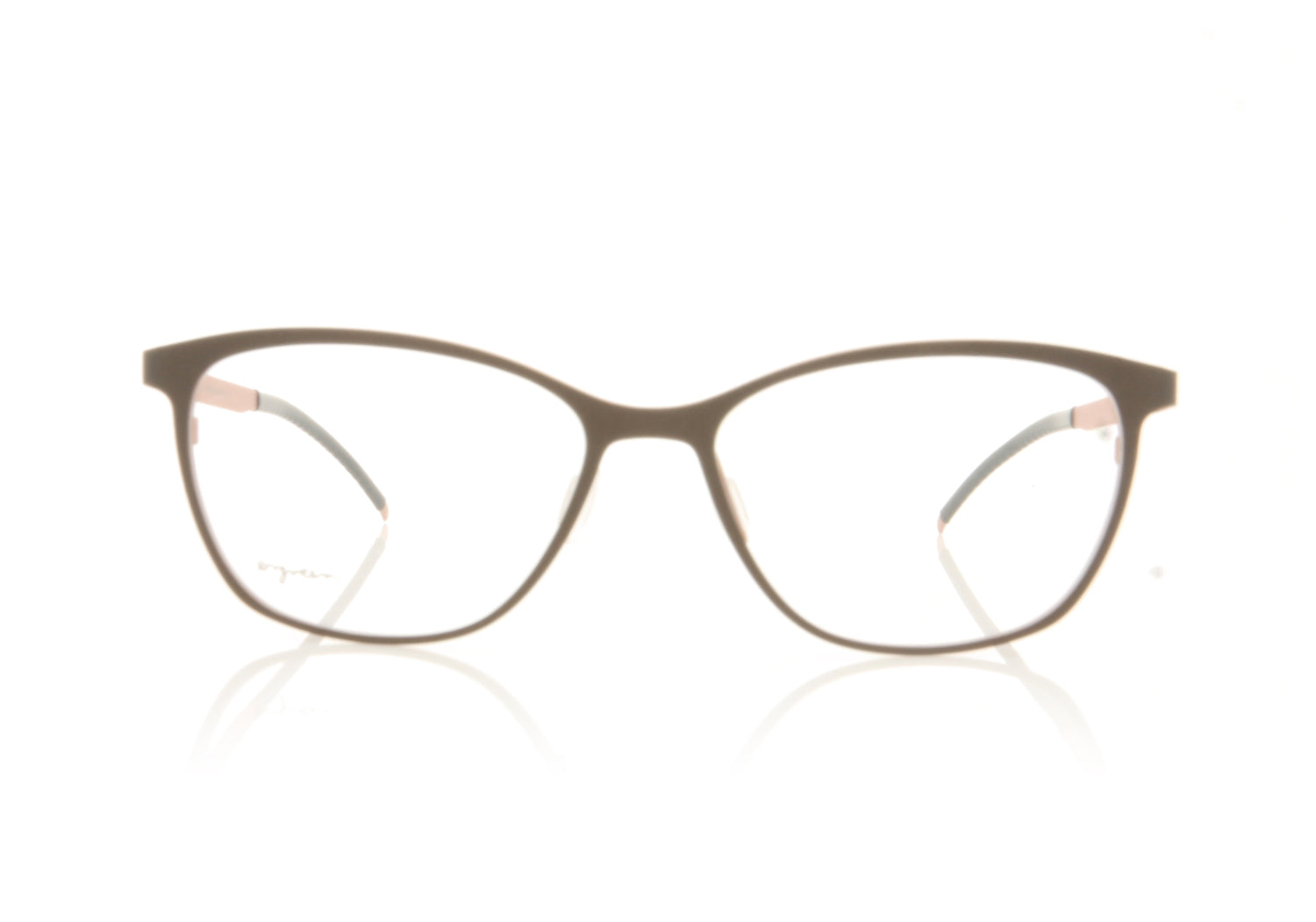 Ørgreen Sigma 787 Mat Brown Mat Sweet Rose Glasses - Front
