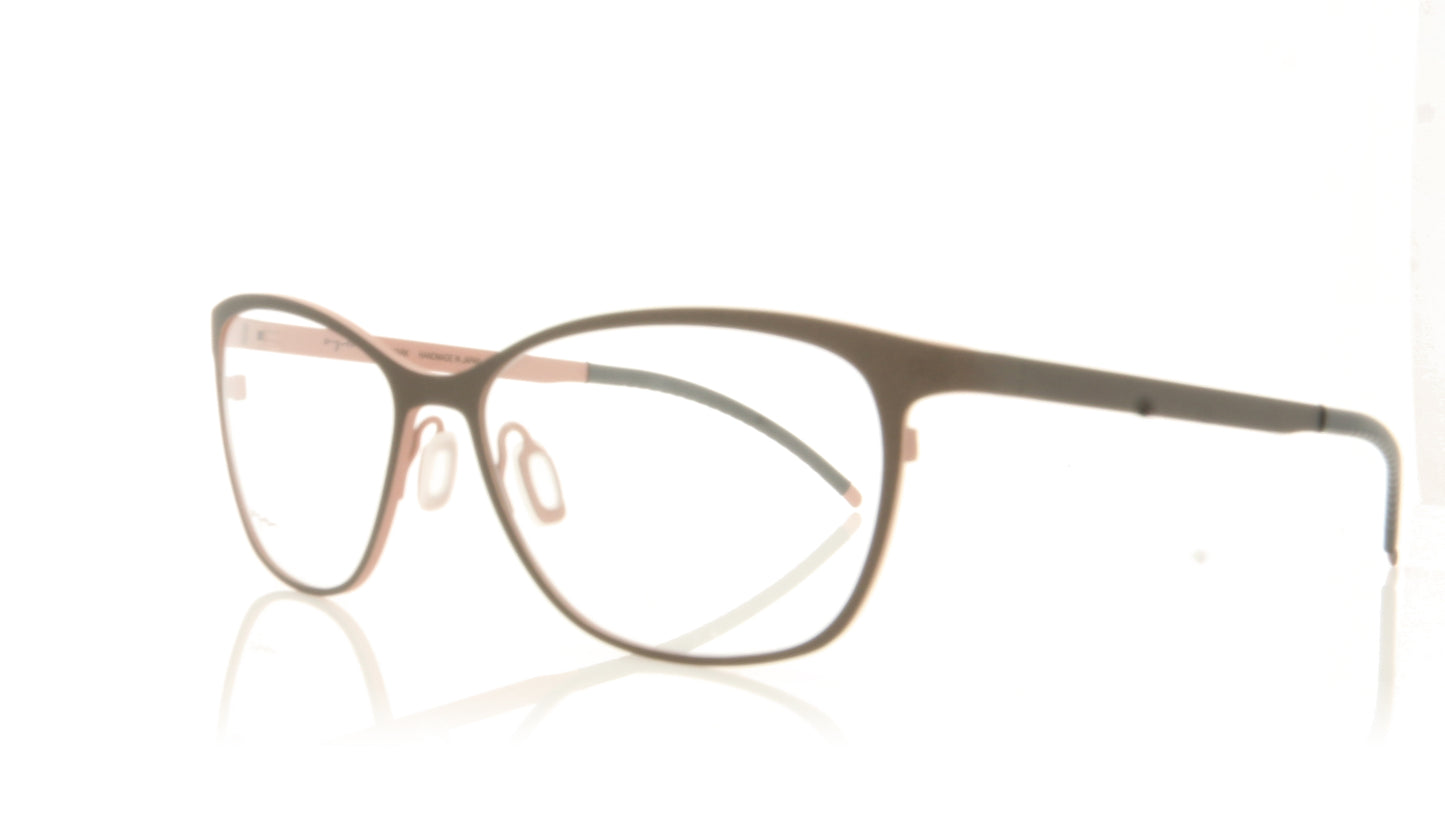 Ørgreen Sigma 787 Mat Brown Mat Sweet Rose Glasses - Angle