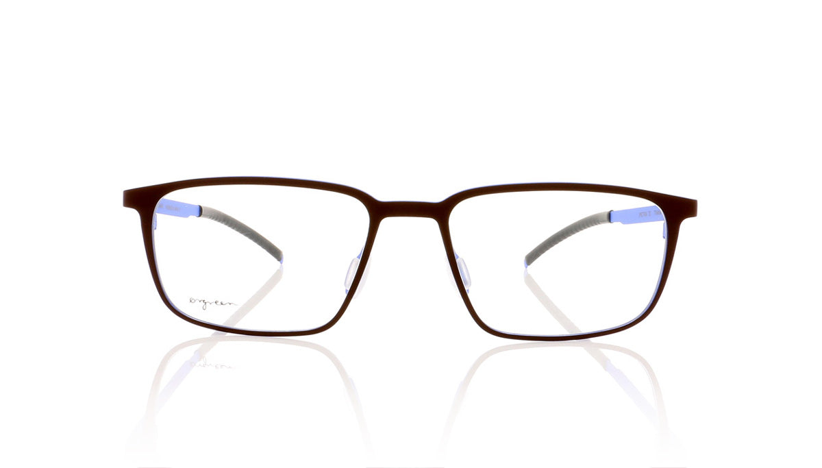 Ørgreen Spectrum 722 Mat Chocolate Mat Cornflower Blue Glasses - Front