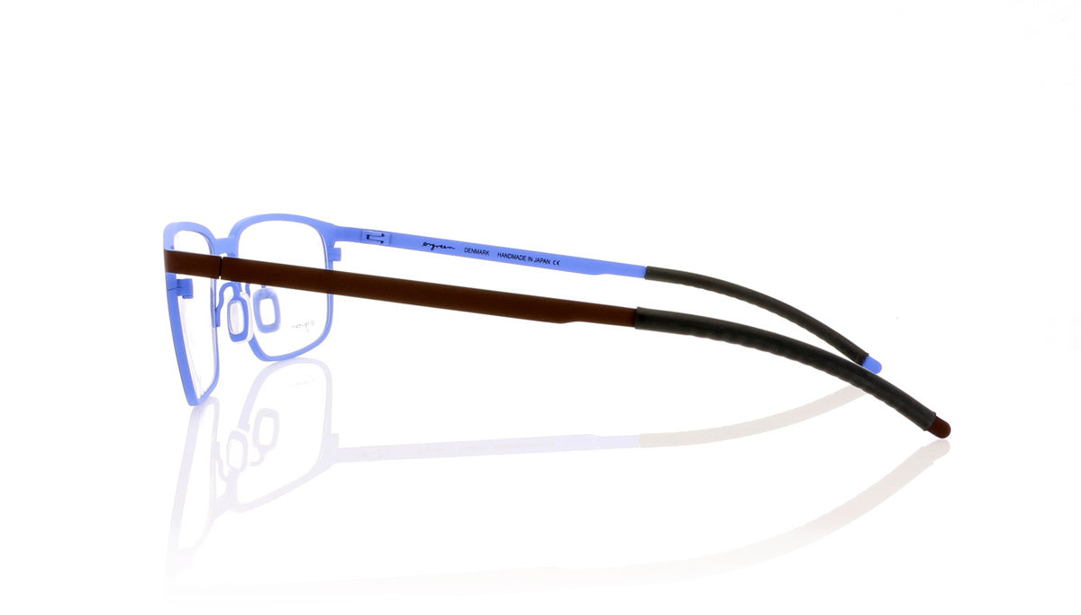 Ørgreen Spectrum 722 Mat Chocolate Mat Cornflower Blue Glasses - Side