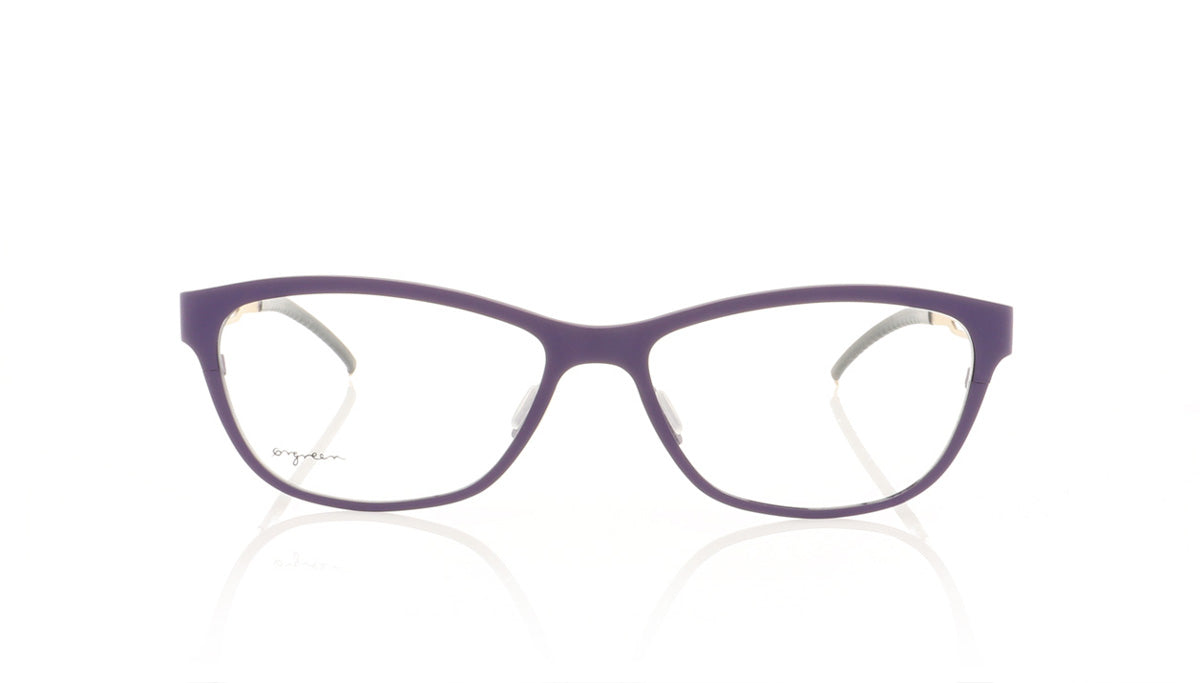 Ørgreen Twiggy 391 Mat Aubergine Glasses - Front