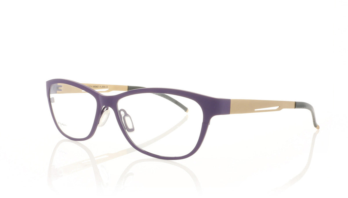 Ørgreen Twiggy 391 Mat Aubergine Glasses - Angle