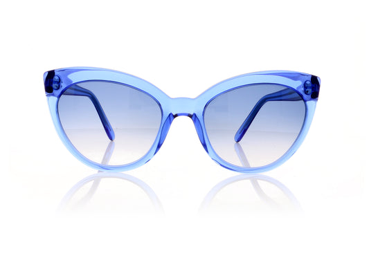 Pagani Agata 883 Transparent Blue Sunglasses - Front