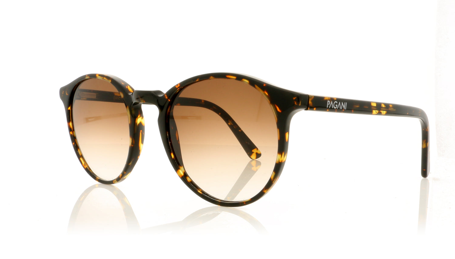 Pagani Dandy 724GB Dark Tortoise Sunglasses - Angle
