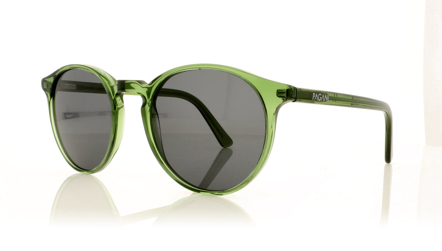 Pagani Dandy 811 Green Sunglasses - Angle