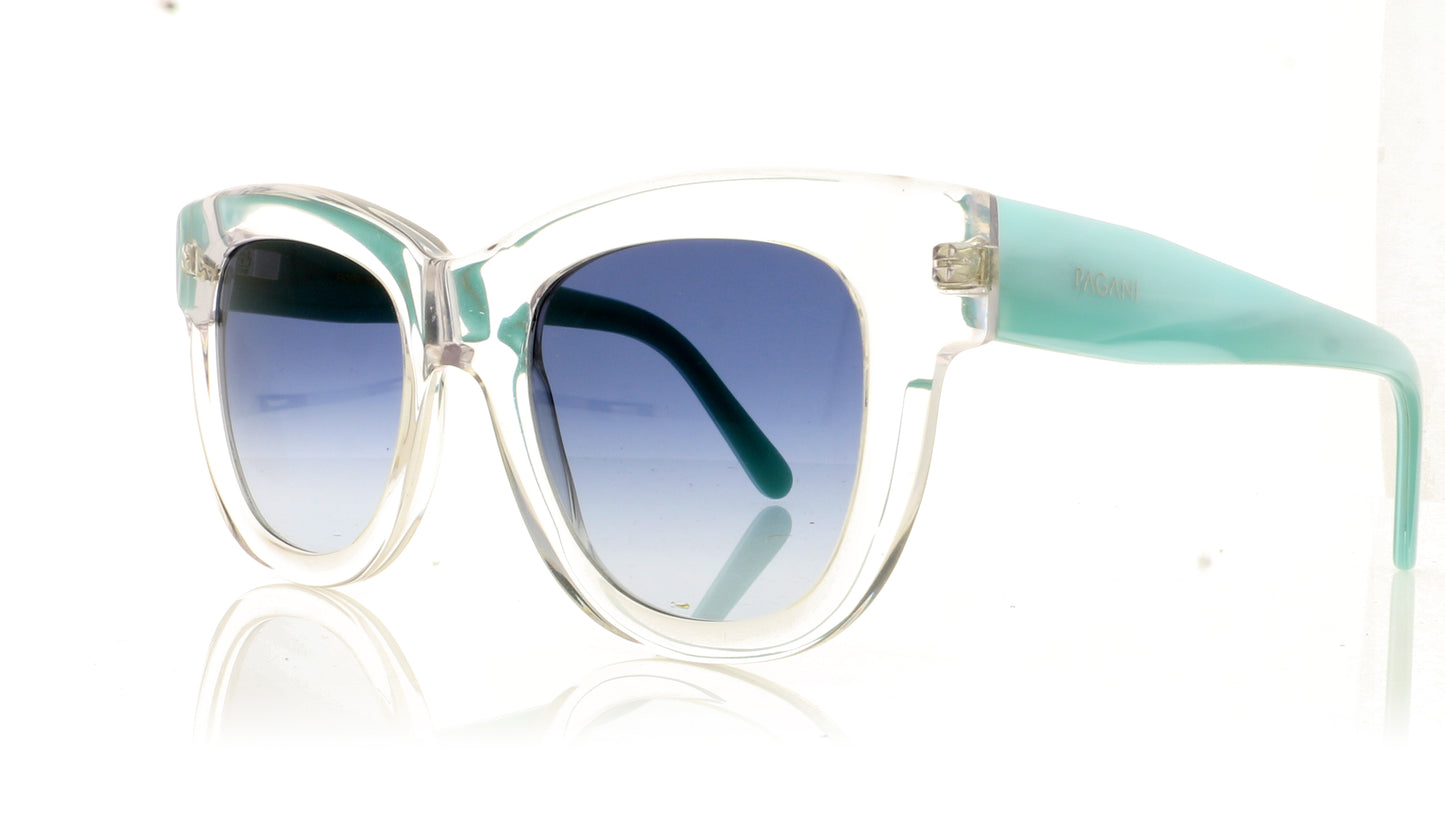 Pagani Fiore 324 Clear Sunglasses - Angle