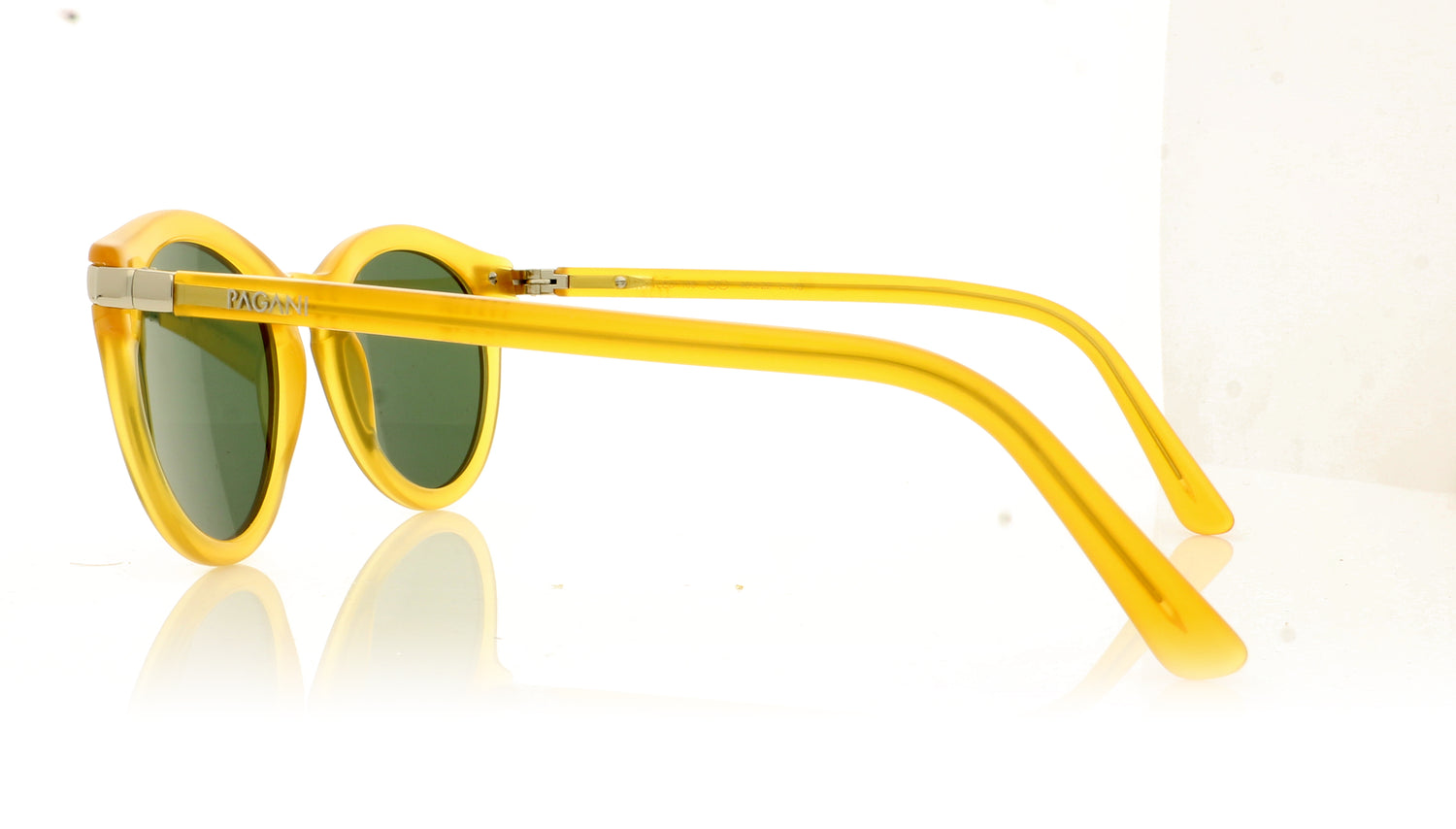 Pagani Leo 106Green Yellow Sunglasses - Side