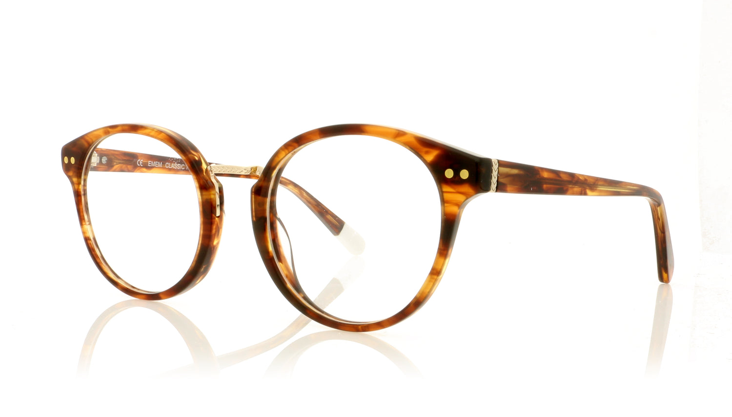 Pala Emem Classic Tortoise Tortoise Glasses - Angle
