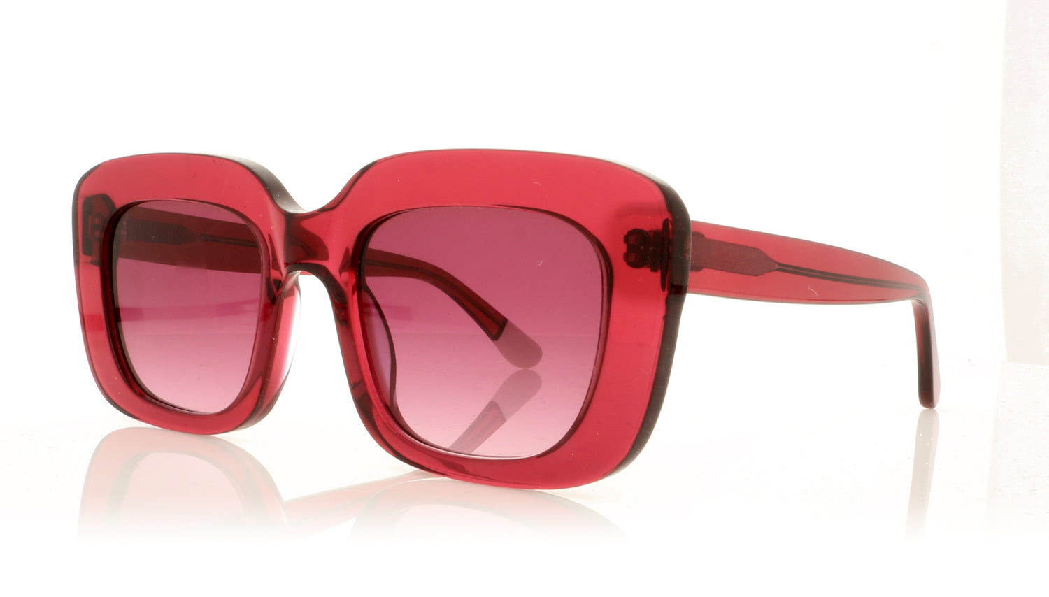 Pala Farai Berry Berry Purple Sunglasses - Angle