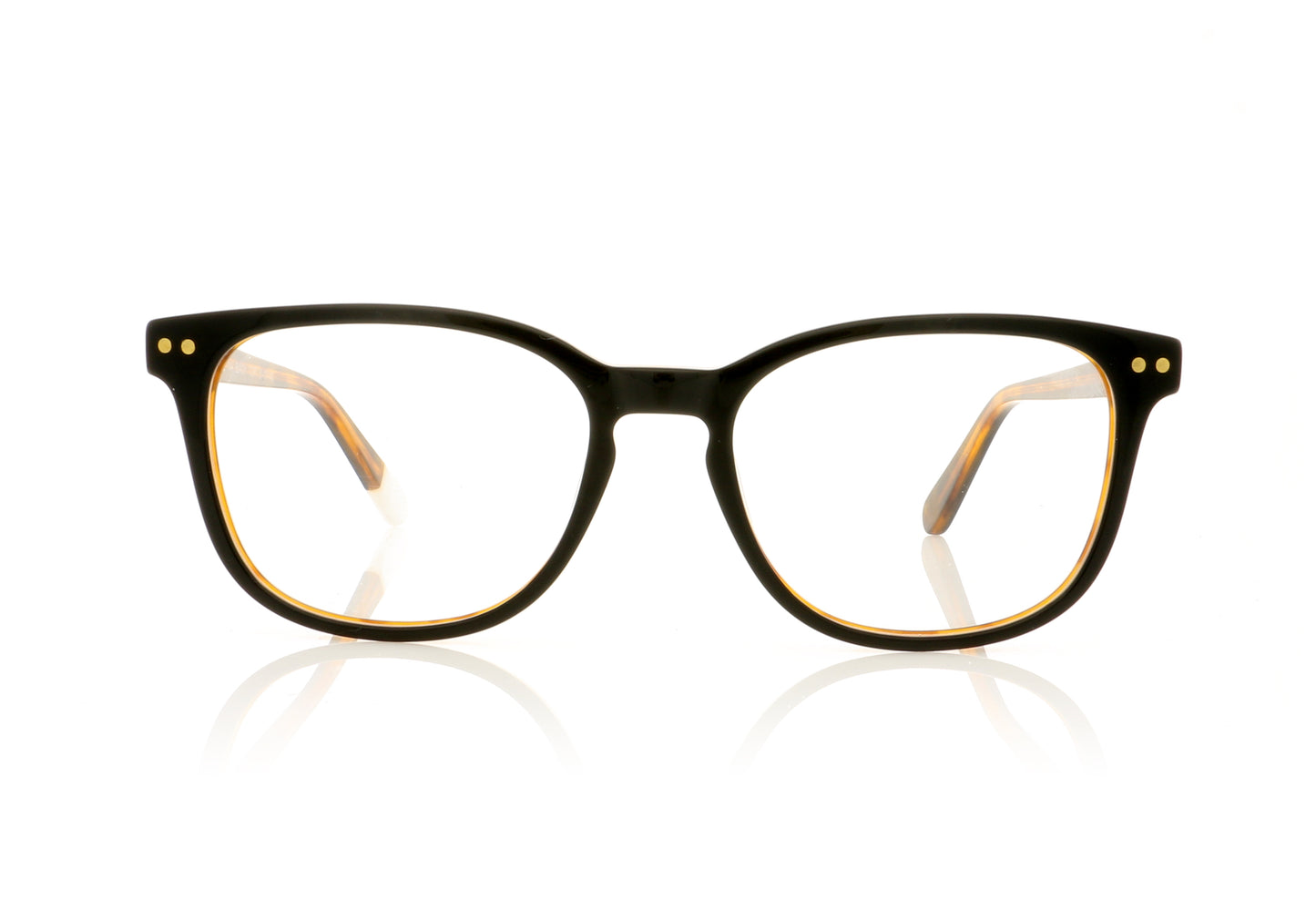 Pala Nia Black Tortoiseshell Black Glasses - Front