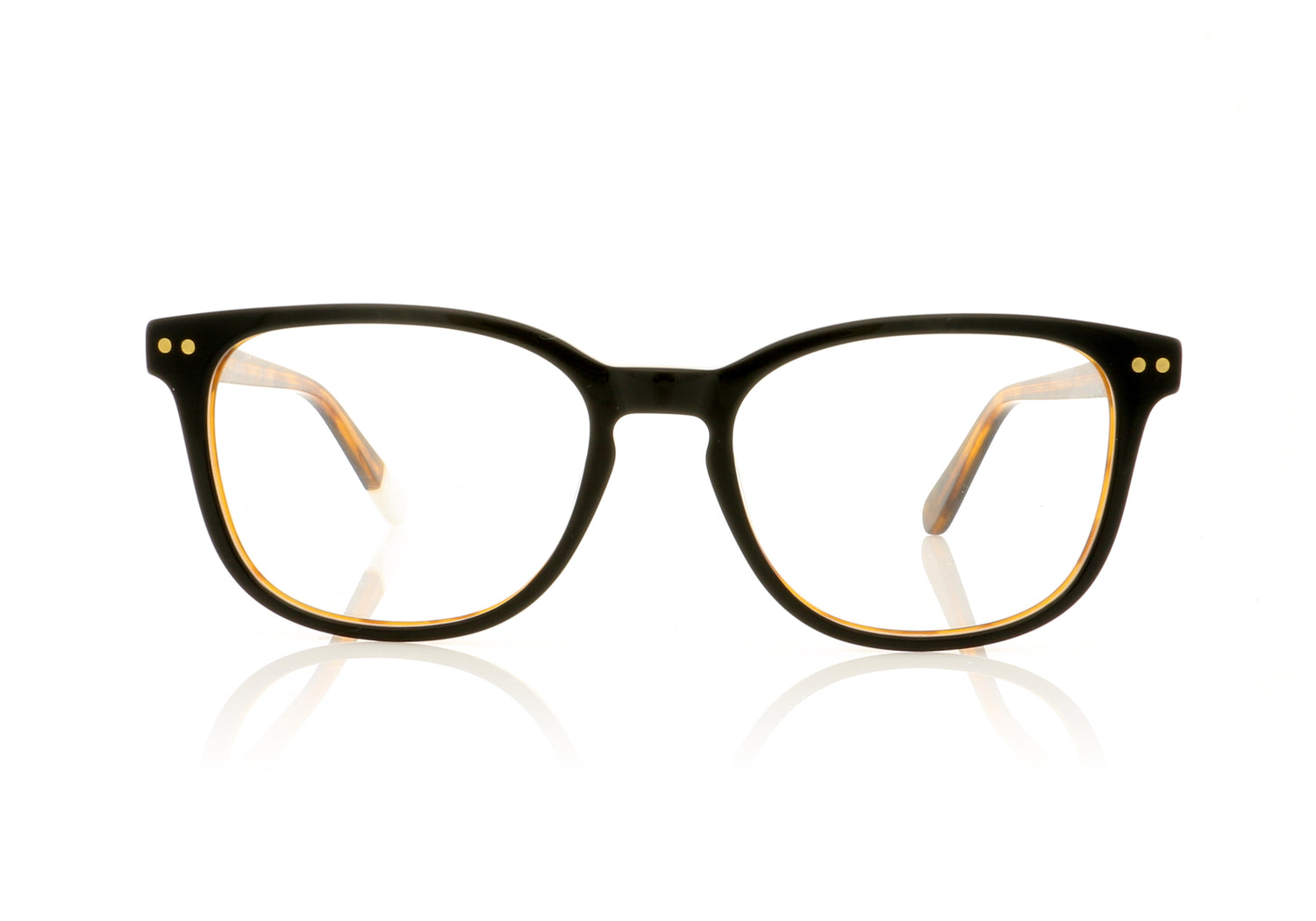 Pala Nia Black Tortoiseshell Black Glasses - Front